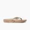 Reef Cushion Court Women's Sandals - Rose Gold - Angle