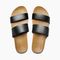 Reef Cushion Vista Women's Sandals - Black/natural - Top