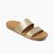 Reef Cushion Vista Women's Sandals - Tan/champagne - Side