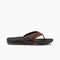 Reef Leather Fanning Men's Sandals - Bronze - Angle