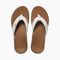 Reef Ortho Coast Women's Sandals - Tan/white - Top