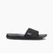 Reef One Slide Men's Sandals - Black - Angle