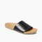 Reef Cushion Scout Women's Sandals - Black/natural - Angle