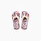Reef Little Ahi Kids Girl's Sandals - Coral Pineapples - Top
