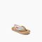 Reef Little Ahi Kids Girl's Sandals - Watercolor - Angle