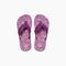 Reef Kids Ahi Kids Girl's Sandals - Purple Rainbow - Top