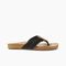 Reef Cushion Scout Braids Women's Sandals - Black/natural - Side