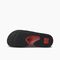 Reef Fanning Slide Men's Sandals - Black/red - Sole