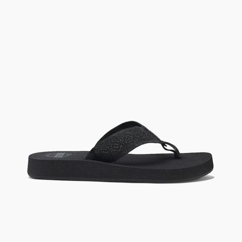 Reef Sandy Women's Sandals - Black/black - Angle