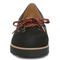 Vionic Teagan Womens Oxford/Lace Up Casual - Black Nubuck - Front