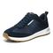 Vionic Breilyn Women's Lace Up Athletic Shoe - Navy - Left angle