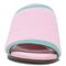 Vionic Fleur Womens Slide Sandals - Cameo Pink Knit - Front