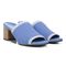 Vionic Fleur Womens Slide Sandals - Azure Knit - Pair