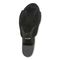 Vionic Fleur Women's Slide Heeled Sandals - Black/black Knit - Bottom