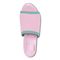 Vionic Fleur Womens Slide Sandals - Cameo Pink Knit - Top