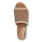 Vionic Fleur Womens Slide Sandals - Toasted Nut Knit - Top