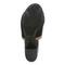 Vionic Fleur Womens Slide Sandals - Black Knit - Bottom