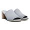 Vionic Fleur Women's Slide Heeled Sandals - Light Grey Knit - Pair