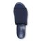 Vionic Fleur Women's Slide Heeled Sandals - Navy Knit - Top