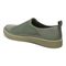 Vionic Zinah Women's Slip-on Casual Shoe - Army Green Leather - Back angle