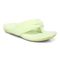 Vionic Lydia Women's Washable Thong Post Arch Supportive Slipper - Pale Lime TERRY Angle main