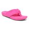 Vionic Lydia Women's Washable Thong Post Arch Supportive Slipper - Pink Glo TERRY Angle main