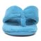 Vionic Lydia Womens Slipper Casual - Deep Teal Terry - Front