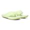 Vionic Lydia Women's Washable Thong Post Arch Supportive Slipper - Pale Lime TERRY Pair