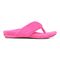 Vionic Lydia Women's Washable Thong Post Arch Supportive Slipper - Pink Glo TERRY Right side