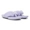 Vionic Lydia Women's Washable Thong Post Arch Supportive Slipper - Purple Heather Terry - Pair