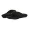 Vionic Lydia Women's Washable Thong Post Arch Supportive Slipper - Black TERRY pair left angle