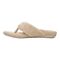 Vionic Lydia Women's Washable Thong Post Arch Supportive Slipper - Ginger Root TERRY Left Side