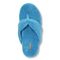 Vionic Lydia Womens Slipper Casual - Deep Teal Terry - Top