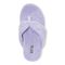 Vionic Lydia Women's Washable Thong Post Arch Supportive Slipper - Purple Heather Terry - Top