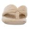Vionic Lydia Women's Washable Thong Post Arch Supportive Slipper - Ginger Root TERRY Front