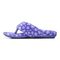 Vionic Lydia Women's Washable Thong Post Arch Supportive Slipper - Amethyst Multi Leopa - Left Side