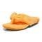 Vionic Lydia Women's Washable Thong Post Arch Supportive Slipper - Marigold Terry - Left angle