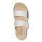 Vionic Brandie Women's Platform Comfort Sandal - Marshmallow Metallic - Top