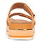 Vionic Brandie Women's Platform Comfort Sandal - Marmalade - Back