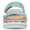 Vionic Brandie Women's Platform Comfort Sandal - Aqua - Front