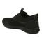 Vionic Camrie Women's Slip On Athletic Shoes - Black/Black Mesh - Back angle