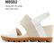 Sorel Joanie II Slingback Women's Sandals - Sea Salt
