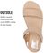 Sorel Cameron Flatform Sandal Women's Sandals - Honest Beige