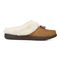 Vionic Perrin Womens Mule/Clog Casual - Toffee Micro - Right side