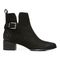 Vionic Sienna Womens Ankle/Bootie Shrtboot - Black Wp Nubuck - Right side