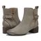 Vionic Sienna Women's Comfort Ankle Boot - Stone Wp Nubuck - pair left angle
