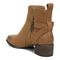Vionic Sienna Womens Ankle/Bootie Shrtboot - Toffee Wp Nubuck - Back angle