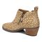 Vionic Cecily Womens Ankle/Bootie Shrtboot - Tan Deer Print - Back angle