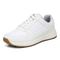 Vionic Shayla Womens Oxford/Lace Up Casual - White Nyln/suede - Left angle