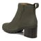 Vionic Wilma Womens Ankle/Bootie Shrtboot - Olive Wp Nubuck - Back angle